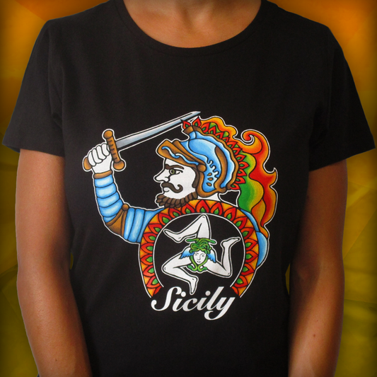 12. Magliette dipinte a mano uomo e donna - Paladino