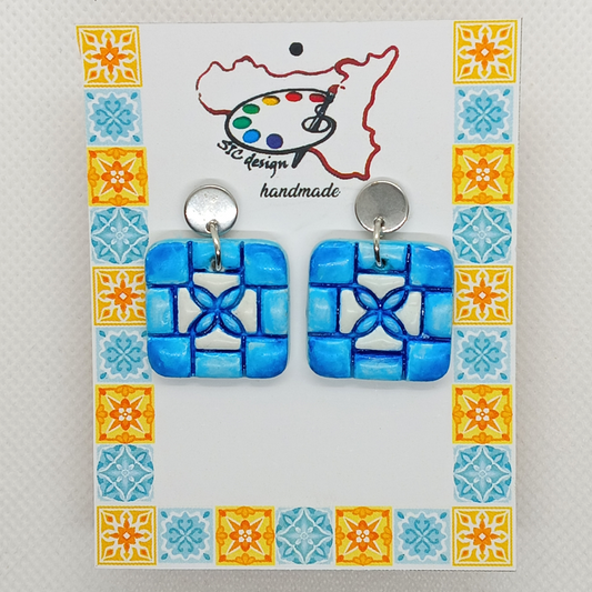 11. Orecchini Dipinti a mano