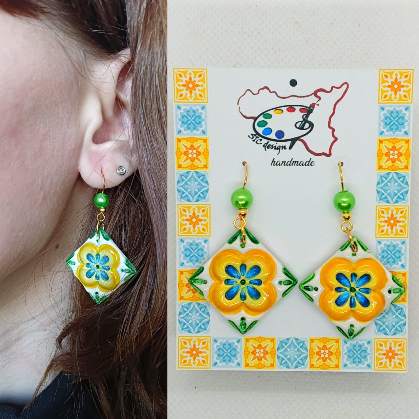 Handpainted Earrings