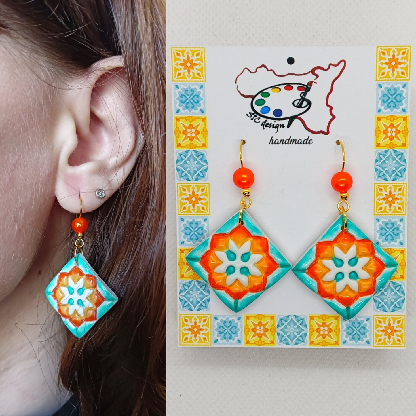 Handpainted Earrings