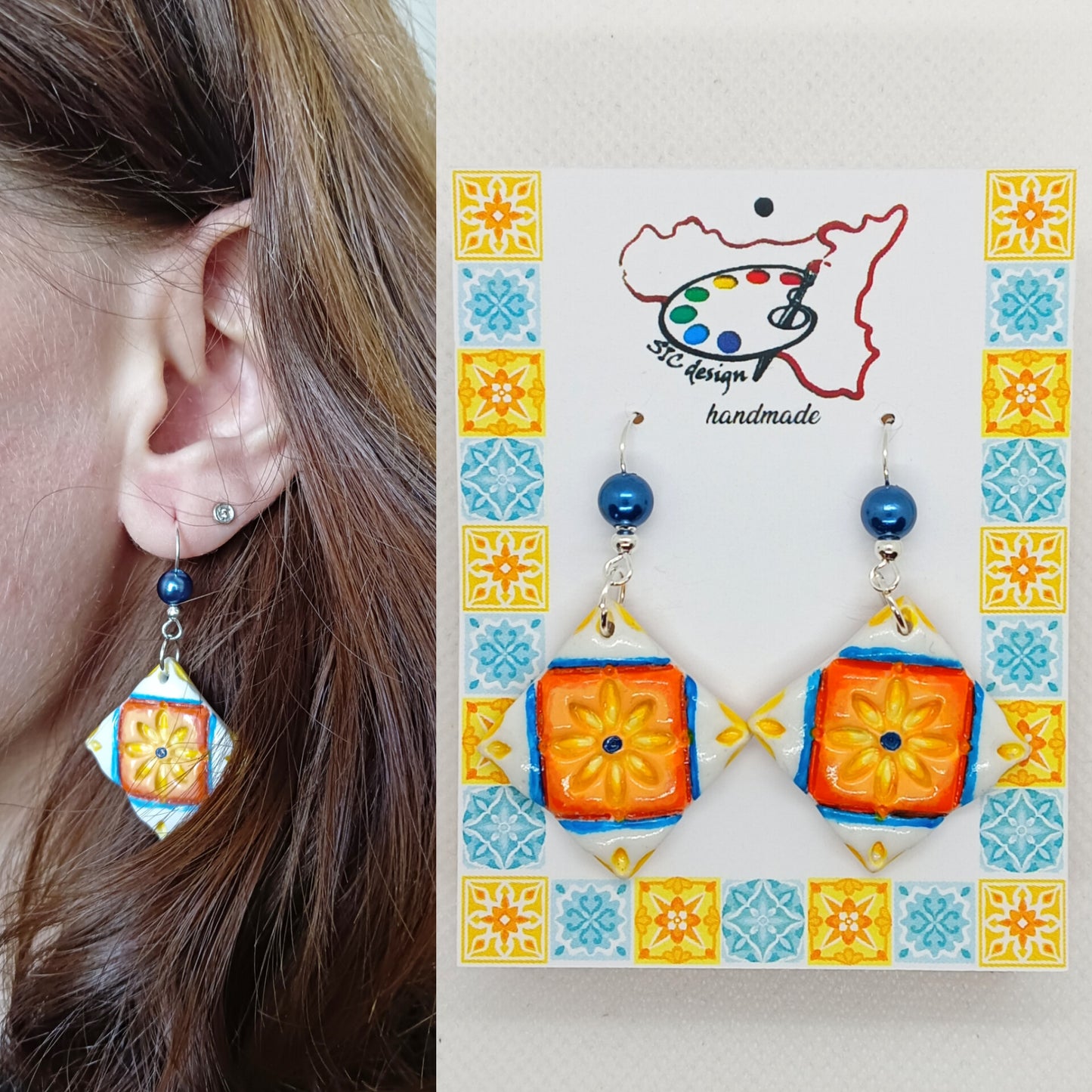 Handpainted Earrings