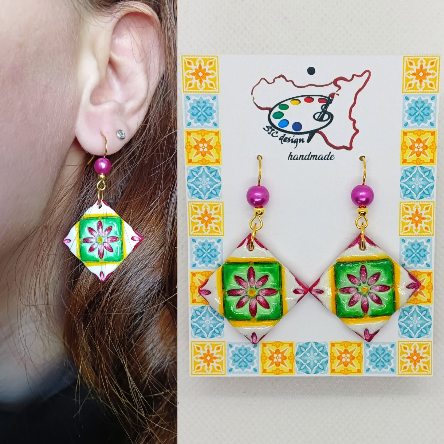 Handpainted Earrings