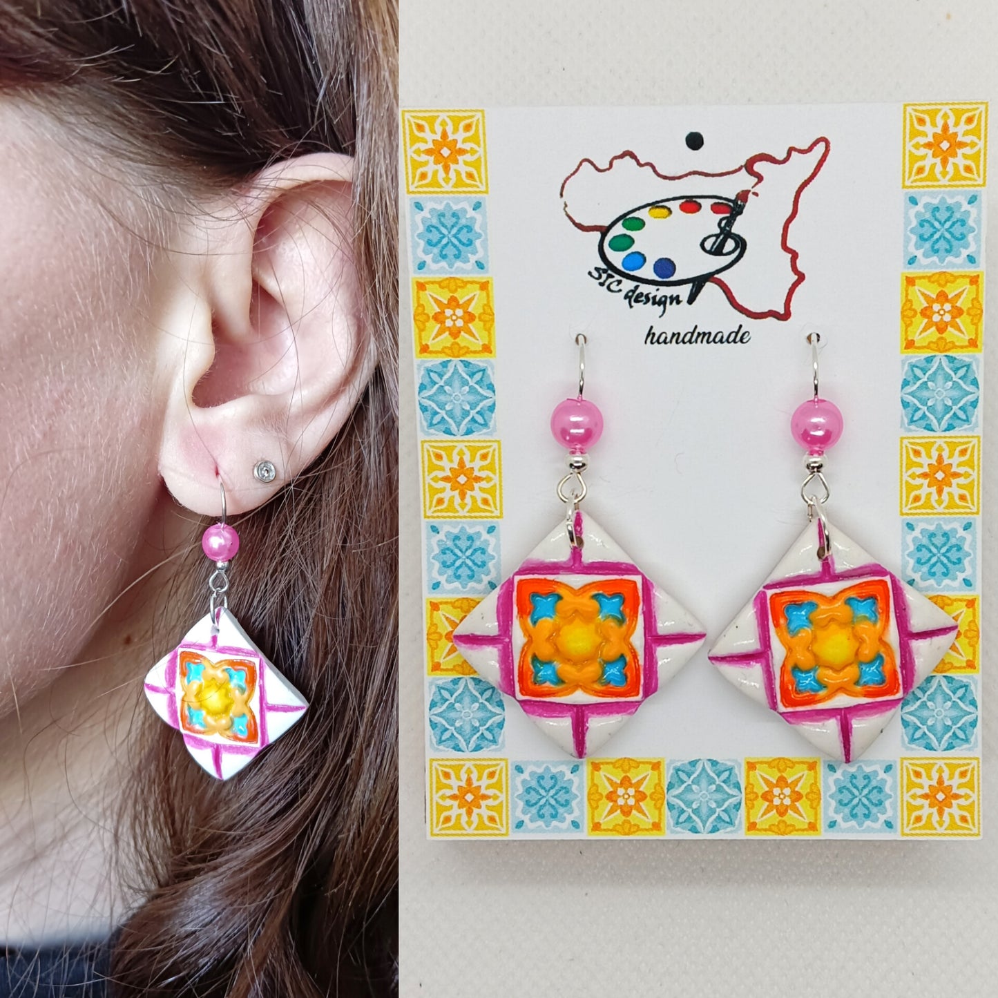 Handpainted Earrings