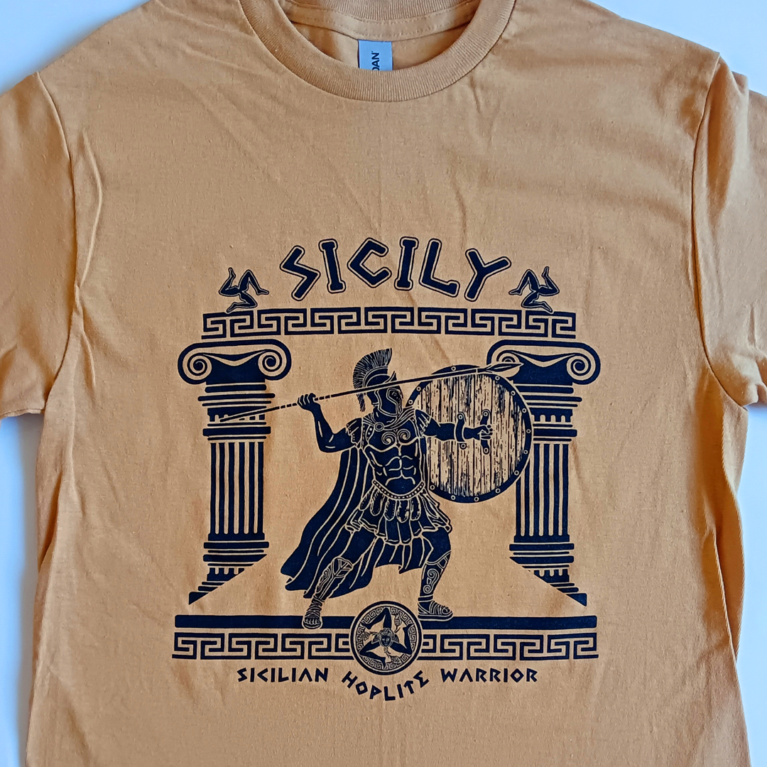 Sicilian Hoplite Warrior T-Shirt